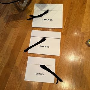Chanel storage decorative shopping bags set